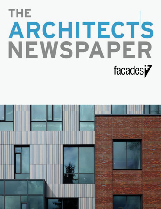 Feature in The Architect's Newspaper Facades+