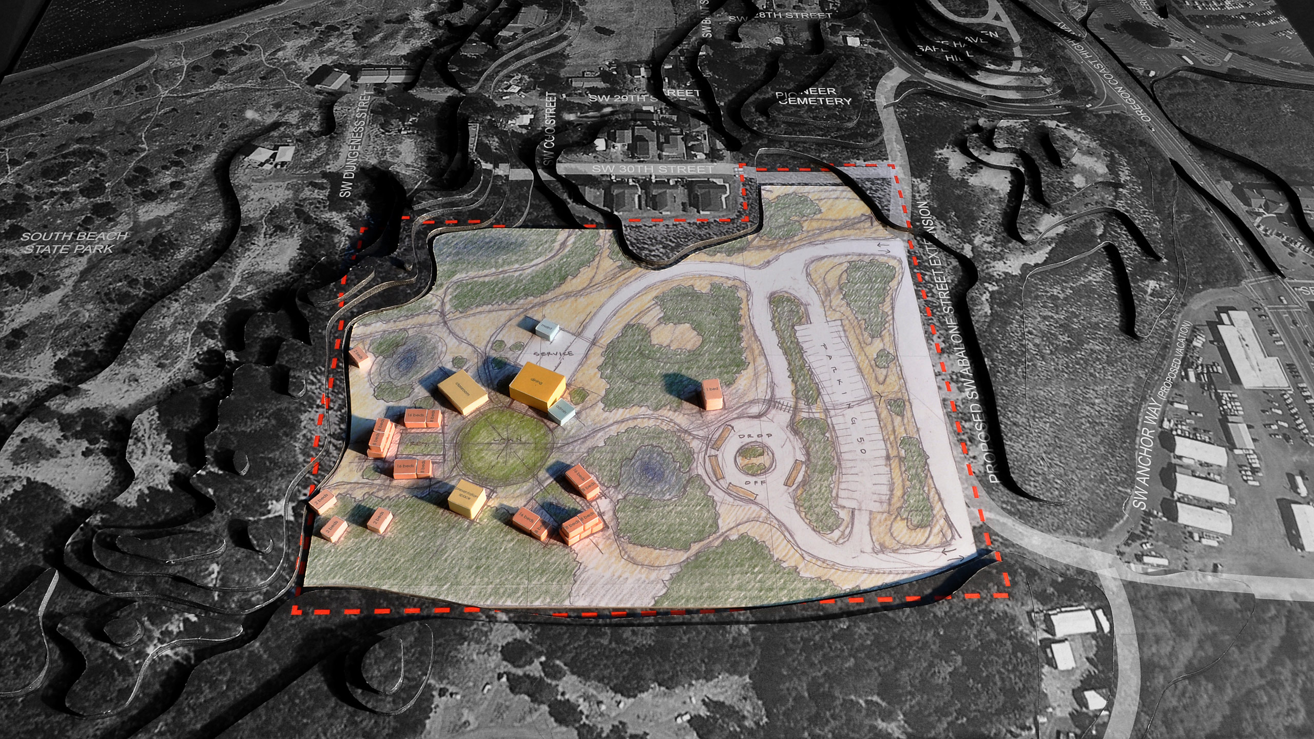 Oregon Coastal Discovery Center Site Planning / image 4