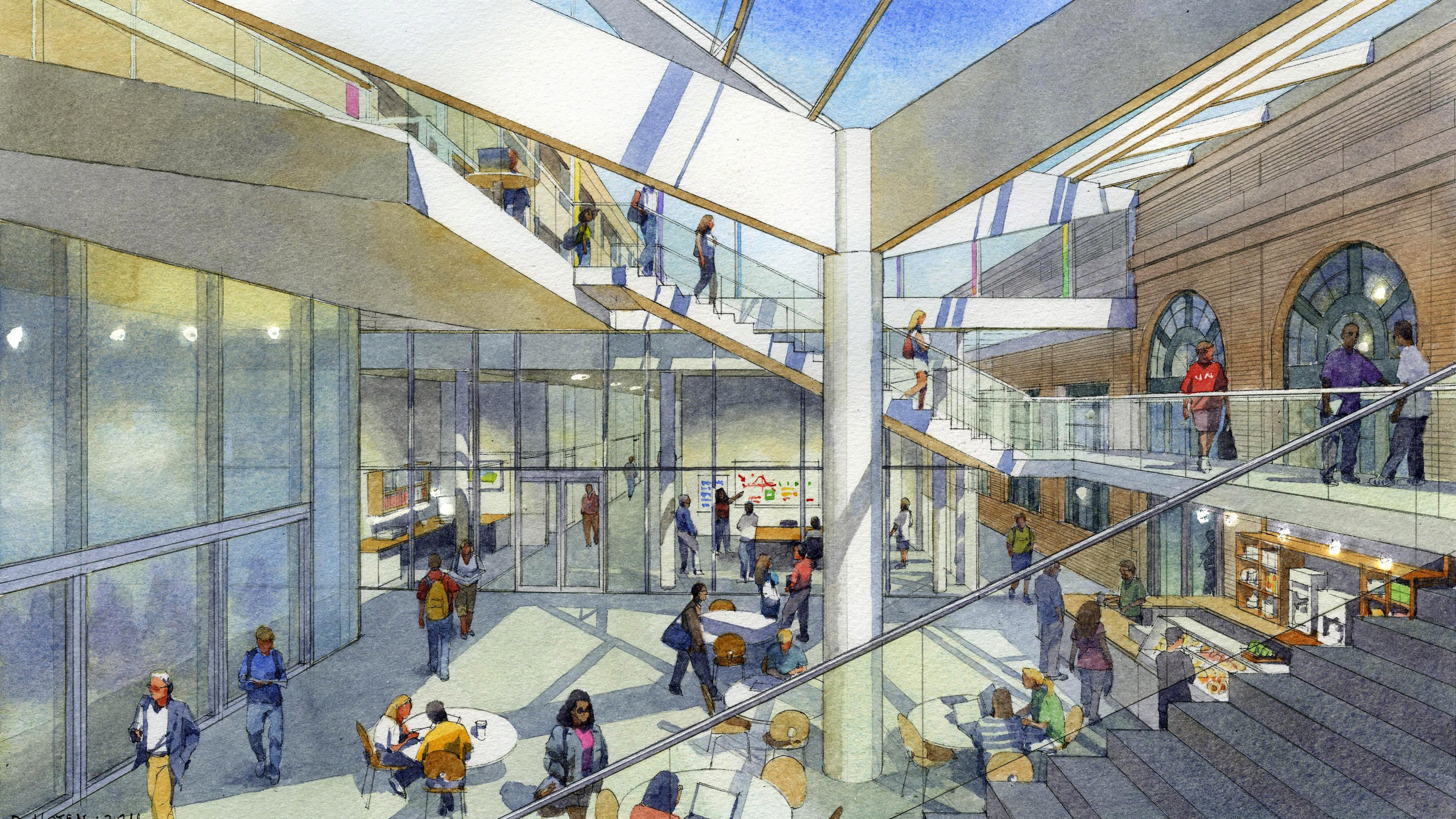 Campus Planning and Programming / image 11 / OFFICE 52 Architecture Competition Winning Design Scott Hall at Carnegie Mellon University