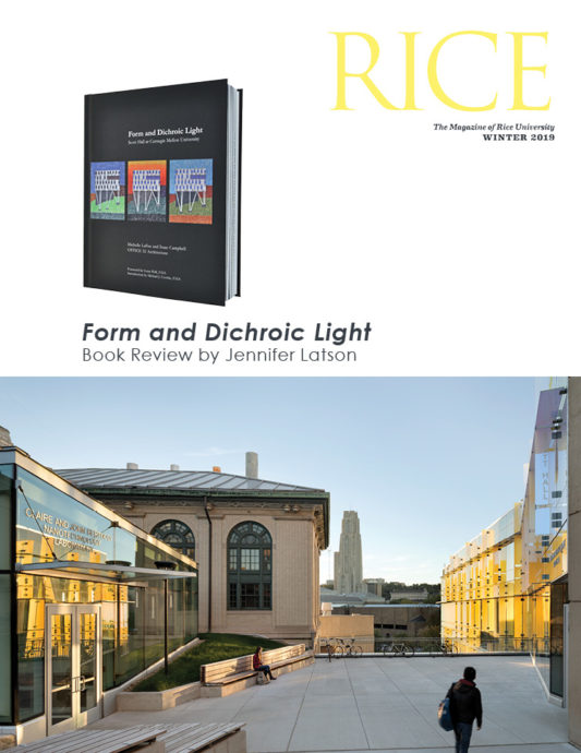 Form and Dichroic Light Book Review by Jennifer Latson 